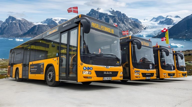 Nuup Bussii bus i Nuuk